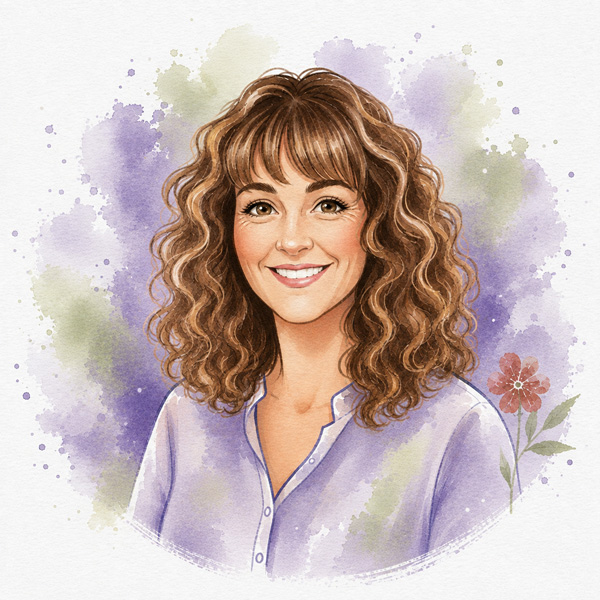 Illustration aquarelle de Céline, créatrice du blog Cél'instant